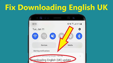 Fix Speech services by Google downloading English UK update waiting for network connection problem
