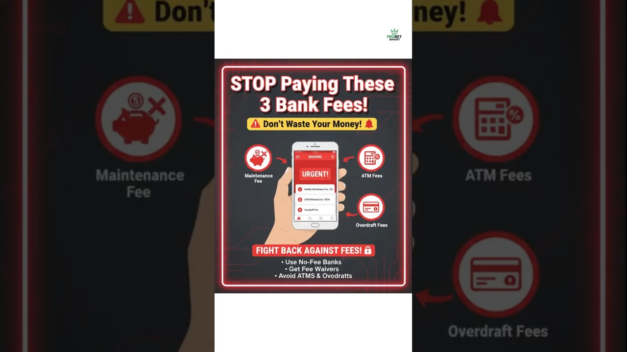 3 Hidden Bank Fees You’re Still Paying in 2025 (And How to Avoid Them!)