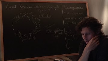 160B. Lecture 6. Part 3. (Biased Random Walk on a cycle)