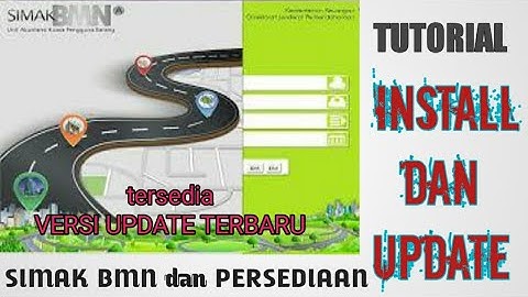 Tutorial Install dan update aplikasi BMN dan Persediaan dari versi awal #UpdateBMN #terUPDATE