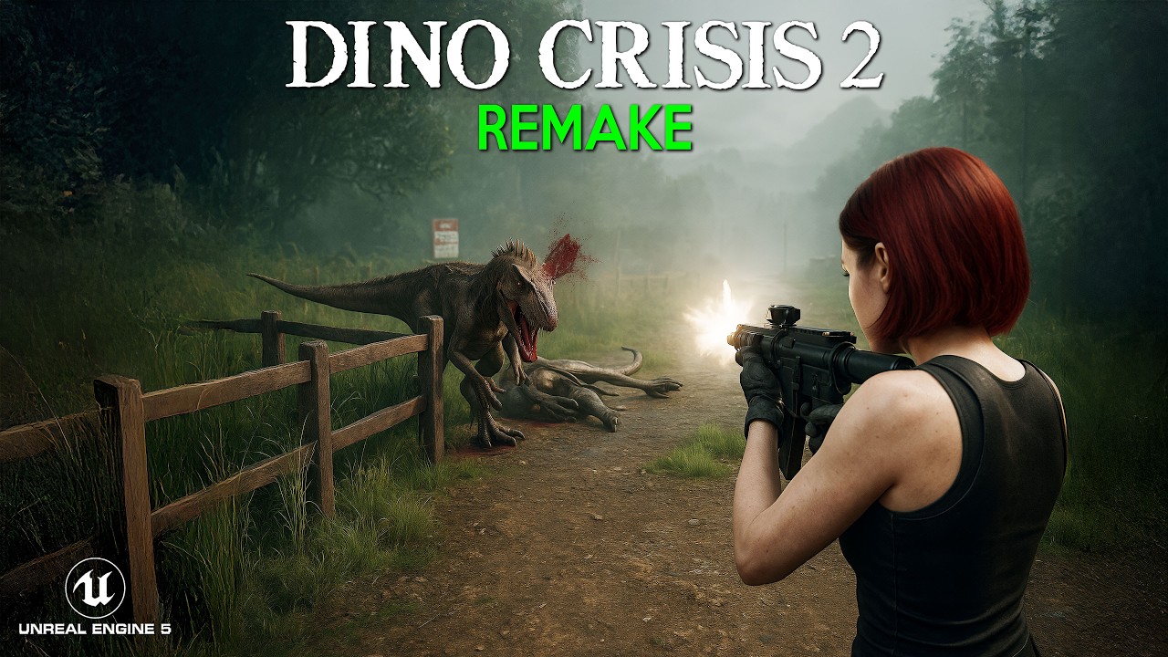 DINO CRISIS 2 REMAKE First Gameplay Demo New Survival Horror