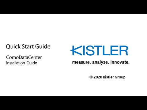 Quick Start Guide: ComoDataCenter Installation Guide