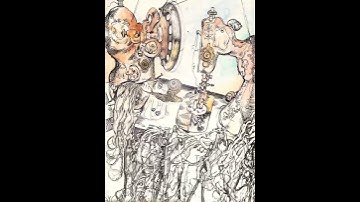 #alexboya #Mechanical Dreams in Rotating Illustrations