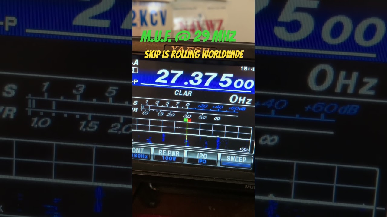 Don’t miss out on a fantastic opportunity! —HF propagation is sensational right now! 