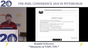[Lightning Talk] Randal Schwartz - "