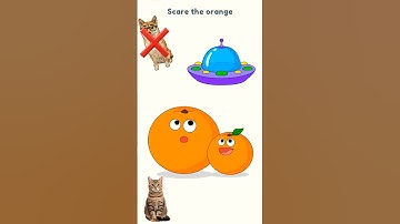 Dop 2 (Delete One Part) Scare the Orange 🍊 #dop2 #shorts #viralvideo #shortsfeed #viral #shortvideo