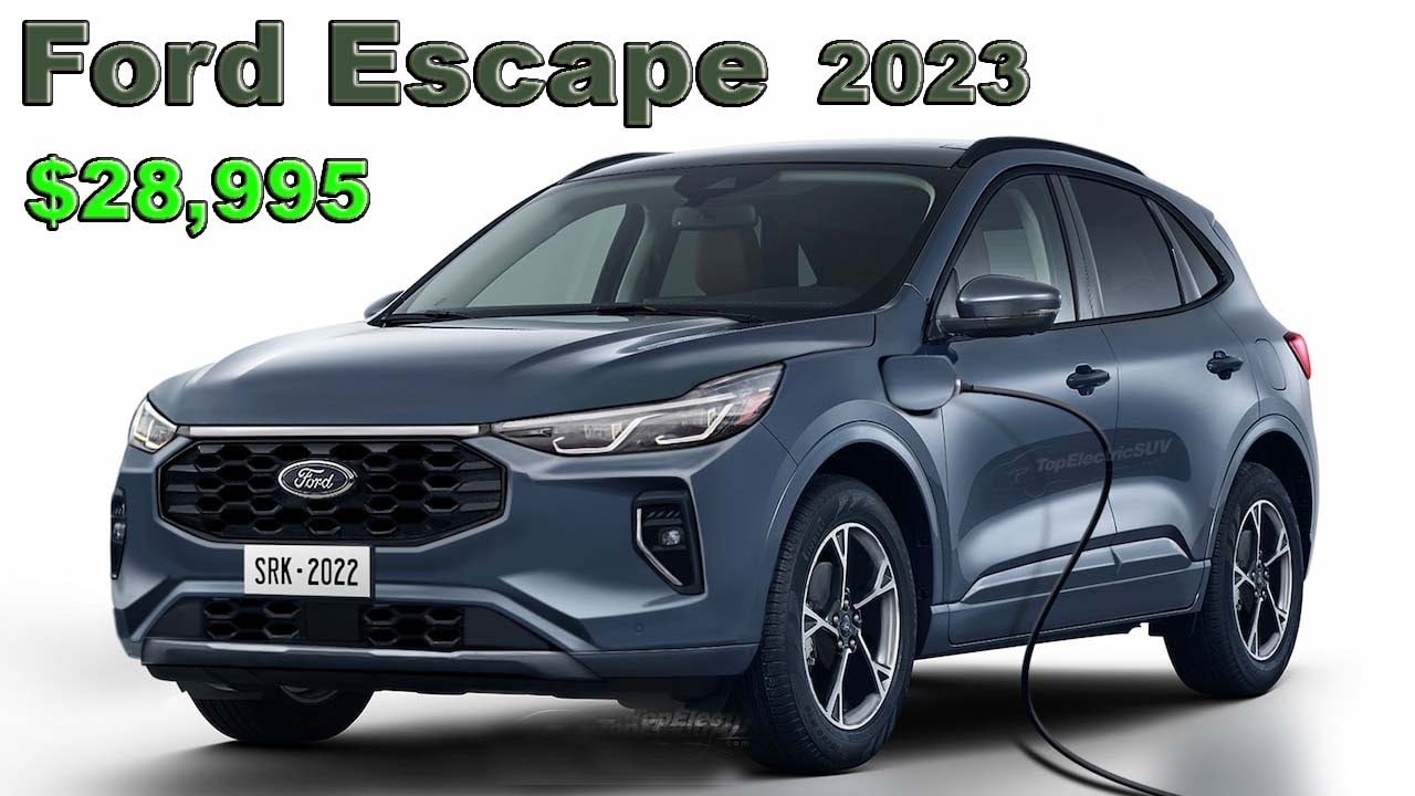 NEW! - 2023 Ford Escape hybrid First Look | Ford Escape 2023 | Ford