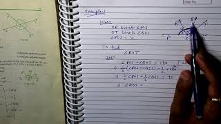 Celebrity LINES AND ANGLES | Chapter 6 (Example 2) Maths class 9 NCERT Profile