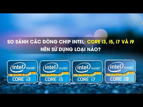 So sánh các dòng Chip Intel: Core i3, i5, i7, i9 #Shorts | HOCVIENiT.vn