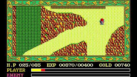 Ys: Ancient Ys Vanished (イース) for the NEC PC-88