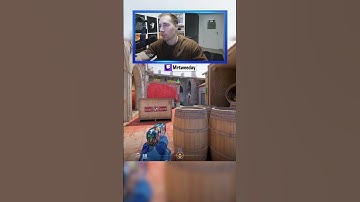 I SHOCKED him with this CRAZY 200 IQ 1vs1 play...😱 #cs2 #counterstrike2 #csgo