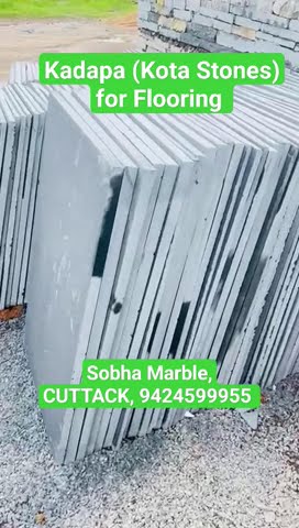 Kadappa Rack Kadapa and Kota Stones for Heavy Flooring and Self Rack, Sobha Marble ...