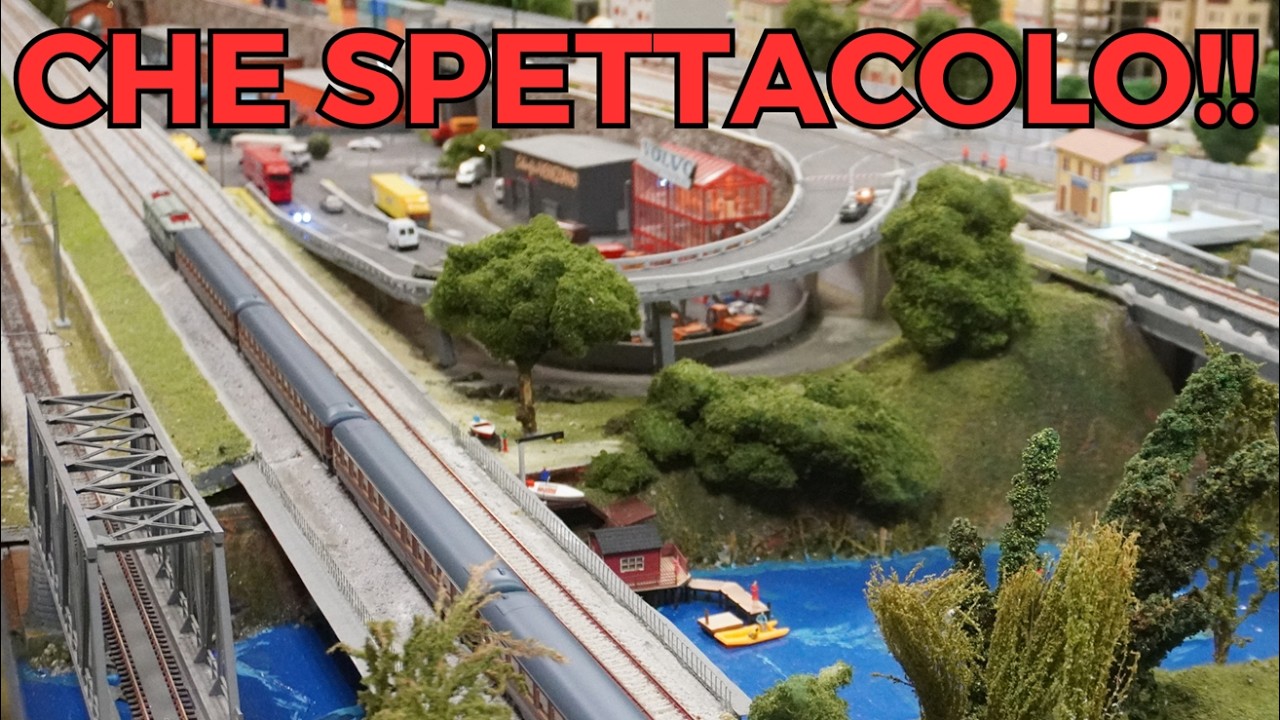 QUESTO lo DEVI ASSOLUTAMENTE vedere! | PLASTICO FERROVIARIO di 80 mq