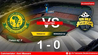 LIVE: YANGA SC ( 1 - 0 ) KENGOLD SC, Februari 27, 2021.