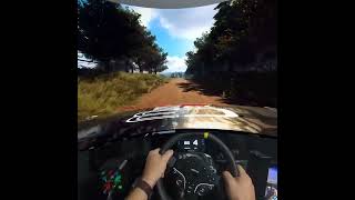 Dirt Rally mixed Reality #nextlevelracing #mozaracing #steeringwheel #vr #mixedreality