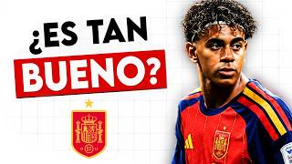 Vi todos los partidos de LAMINE YAMAL con ESPAÑA y descubrí por qué NUNCA PIERDE con LA ROJA