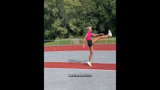 Walking high kicks