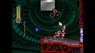 Mega Man X6 - Weapon Center alternate area as Zero for 100% speedrun