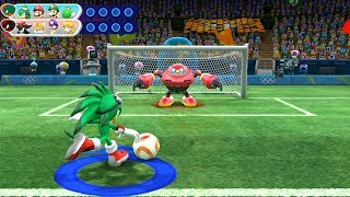 Mario & Sonic at the Rio 2016 Olympic Games Football Jet, Mario, Luigi and Yoshi screenshot 2