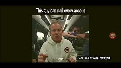 Guy nails every accent in entire world