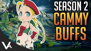 SFV - Cammy New Changes And Tools Breakdown (Season 2 SF5)