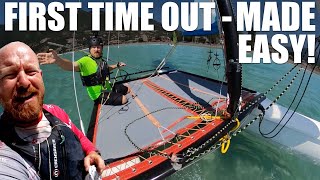 Beginner Hobie Catamaran Sailing Lesson