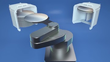 Robot End Effector - for warped silicon waffers