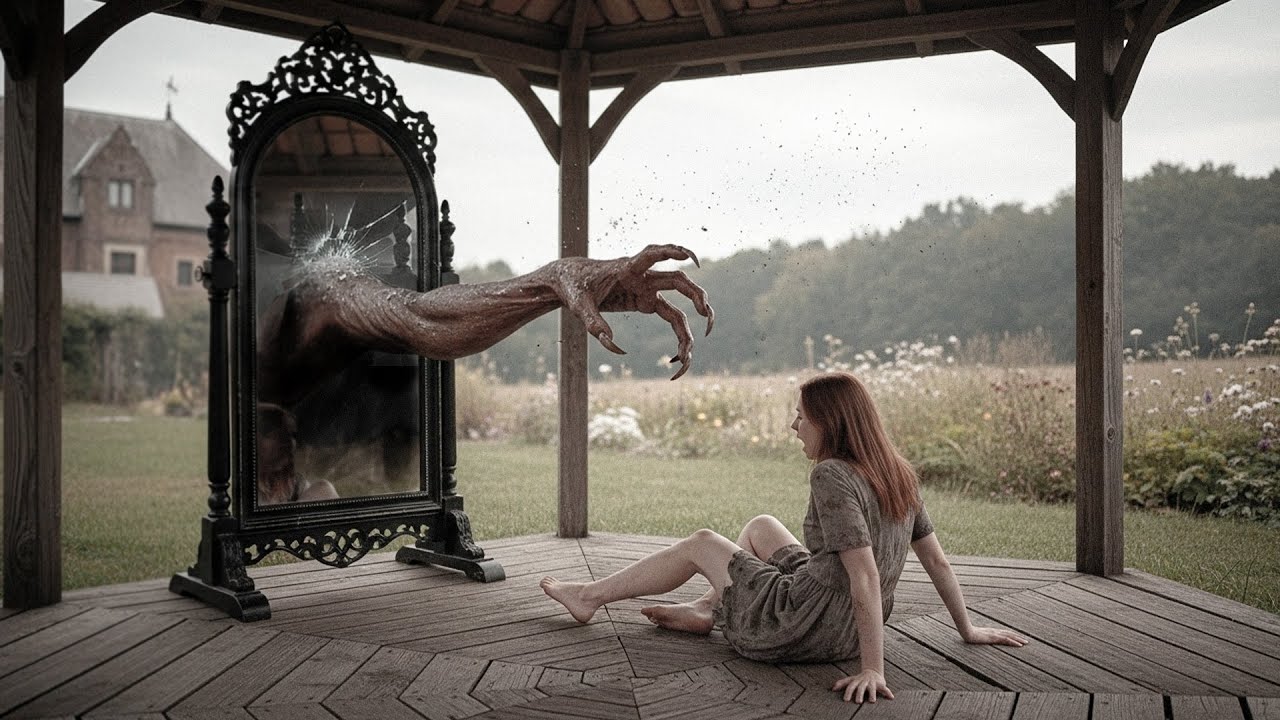 Familia Herda Casa onde um Espelho é um Portal por Onde Seres Malignos Tem Acesso ao Mundo