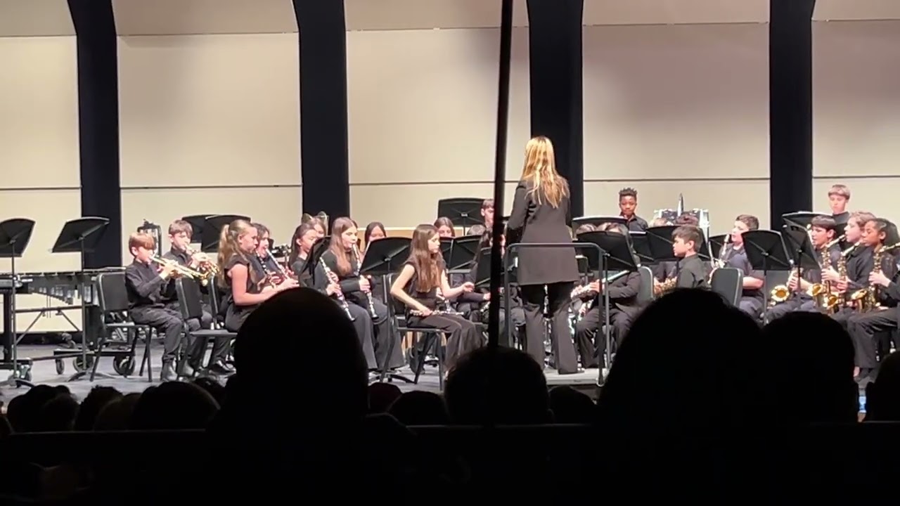 Galvin Middle School 6th Grade Winter Concert - Danza Africana