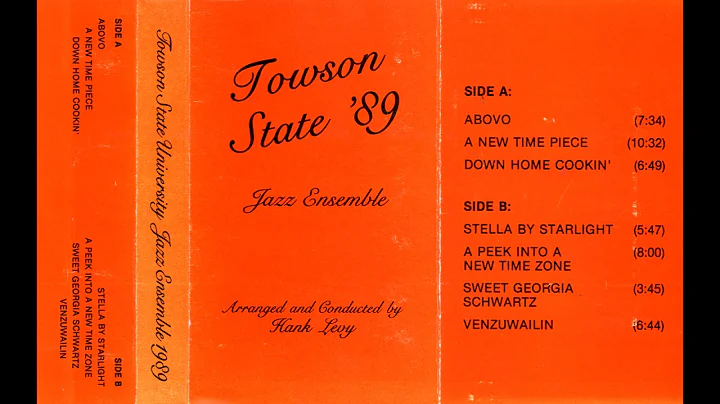 Towson State University Jazz Ensemble - 1989 - 03 ...