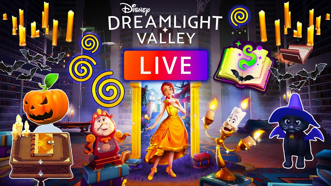 🌀DDLV Falling for Florals Dreamsnap Spiral!🌀 Disney Dreamlight Valley LIVE Stream!