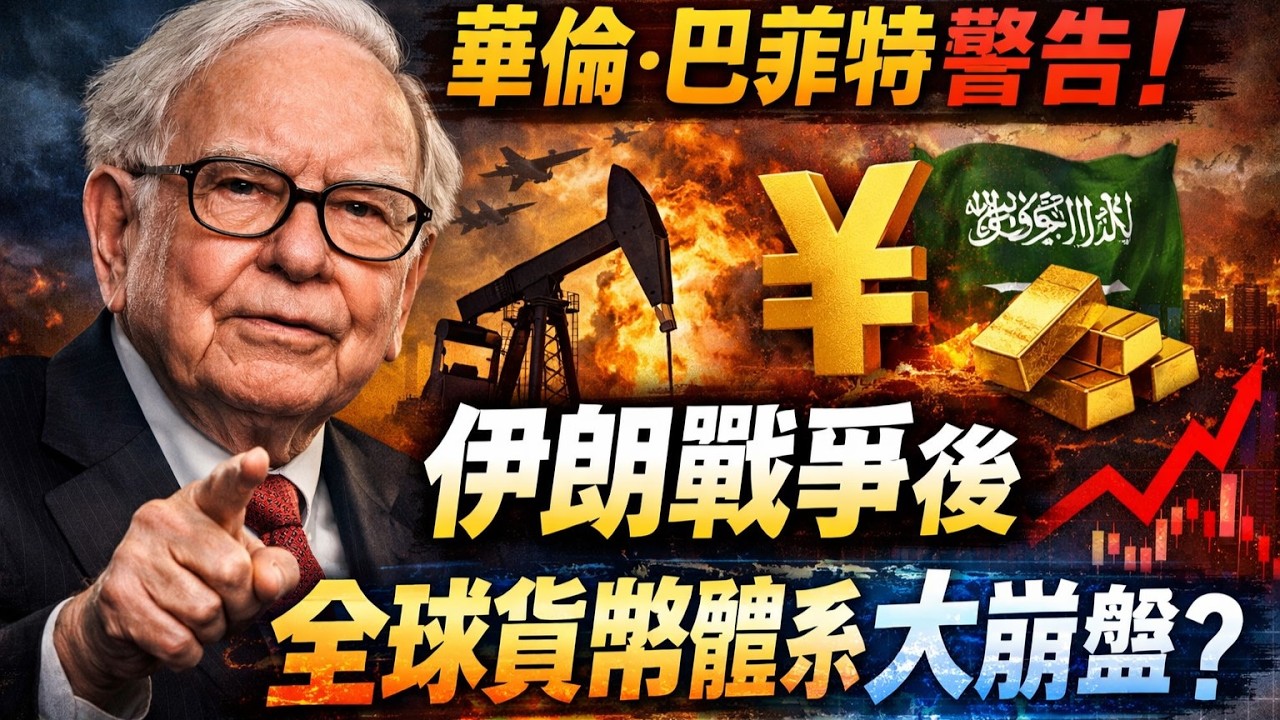 華倫·巴菲特｜石油美元、人民幣石油、黃金——伊朗戰爭之後，全球貨幣體系的三條路，哪一條會贏？
