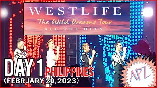 WESTLIFE FULL LIVE CONCERT 2023 - MANILA, PHILIPPINES (DAY 1: FEB. 20, 2023) [HD]