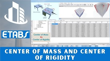 CSI ETABS Course - 05 - Center of Mass and Center of Rigidity