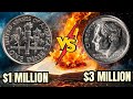 10 DIME COINS WORTH A FORTUNE!!