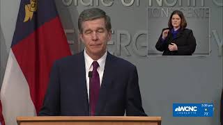 North Carolina Governor Roy Cooper coronavirus briefing (April 13, 2020)