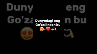 Dunyodagi eng Go'zal inson bu 😇❤️meni va sizni onangiz💗😇😅😅😇😇😇❤️❤️❤️ #love