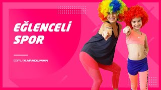 Çocuklar İçin LAVİNYA ÜNLÜER İle Eğlenceli Spor  :)