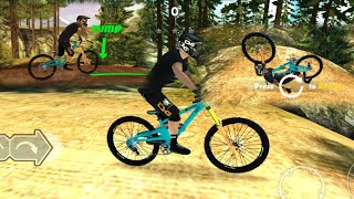 Shred! Remastered MTB gameplay android | BC Bikepark all Levels Completed screenshot 2