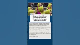 Viral Wapres Gibran Rakabuming Pelototi Anggota DPR yang Berjoget Setelah Sidang Tahunan