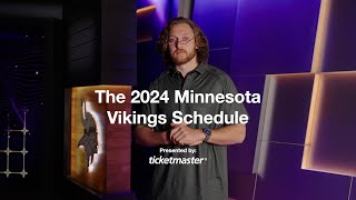 Introducing the 2024 Minnesota Vikings Schedule