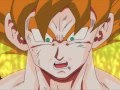 Dbz kai  goku turns super saiyan with faulconer music