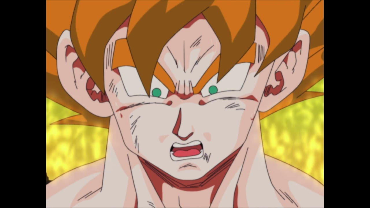 DBZ Kai - Goku Turns Super Saiyan (With Faulconer Music) - YouTube