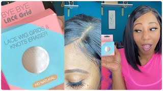 Lace Wig Grids and Knots Eraser Silicone Lace Melting Tape, Bye Bye Lace  Grid - SamsBeauty