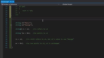 Pointers vs References