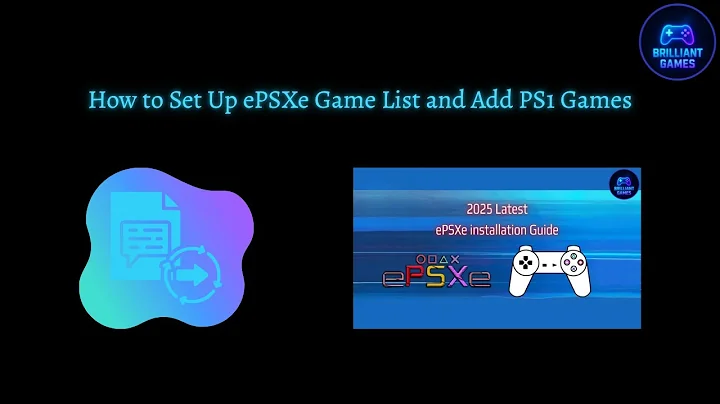 How to Set Up ePSXe Game List and Add PS1 Games