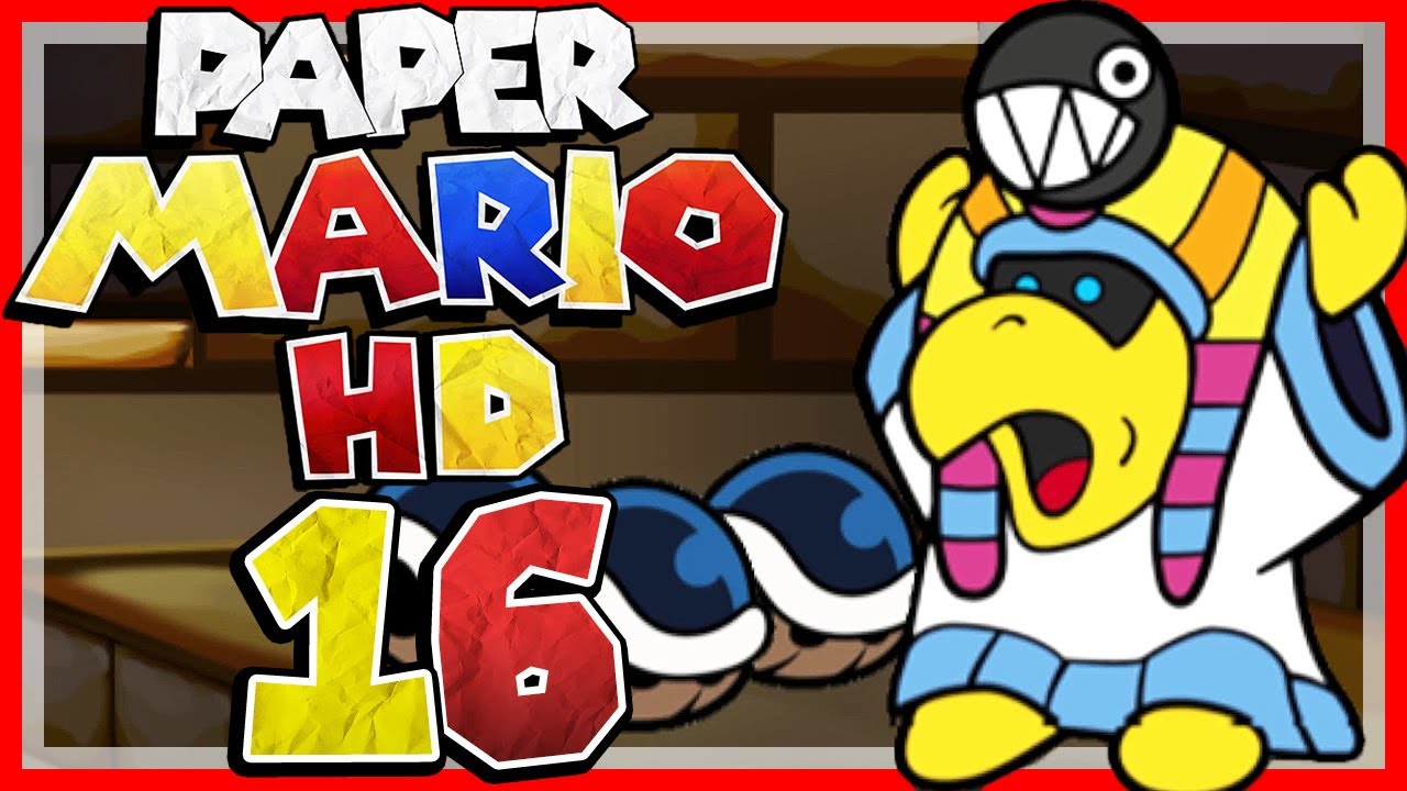 PAPER MARIO HD # 16 ⭐ Tutankoopas Pharao-Komplex!