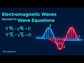 Electromagnetic Waves from Maxwell's Equations | Helmholtz Equation Solution |Deriving Wave Equation