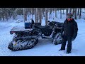 Canam Outlander 6x6 Max XT 1000 - Winter with tracks