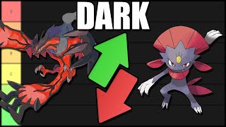 RANKEANDO OS POKÉMON DO TIPO DARK! 